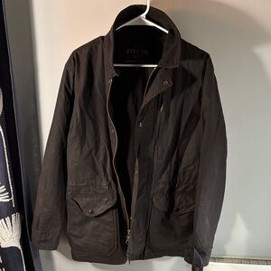 Filson Men's Black Military Jacket